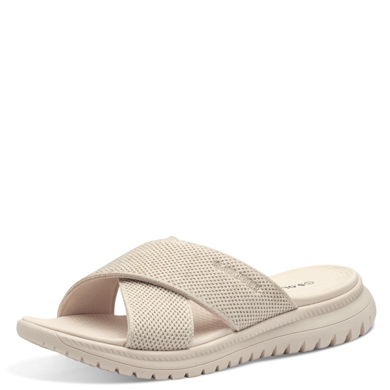 s.Oliver Damen Pantoletten mit Chunky-Sohle Leicht