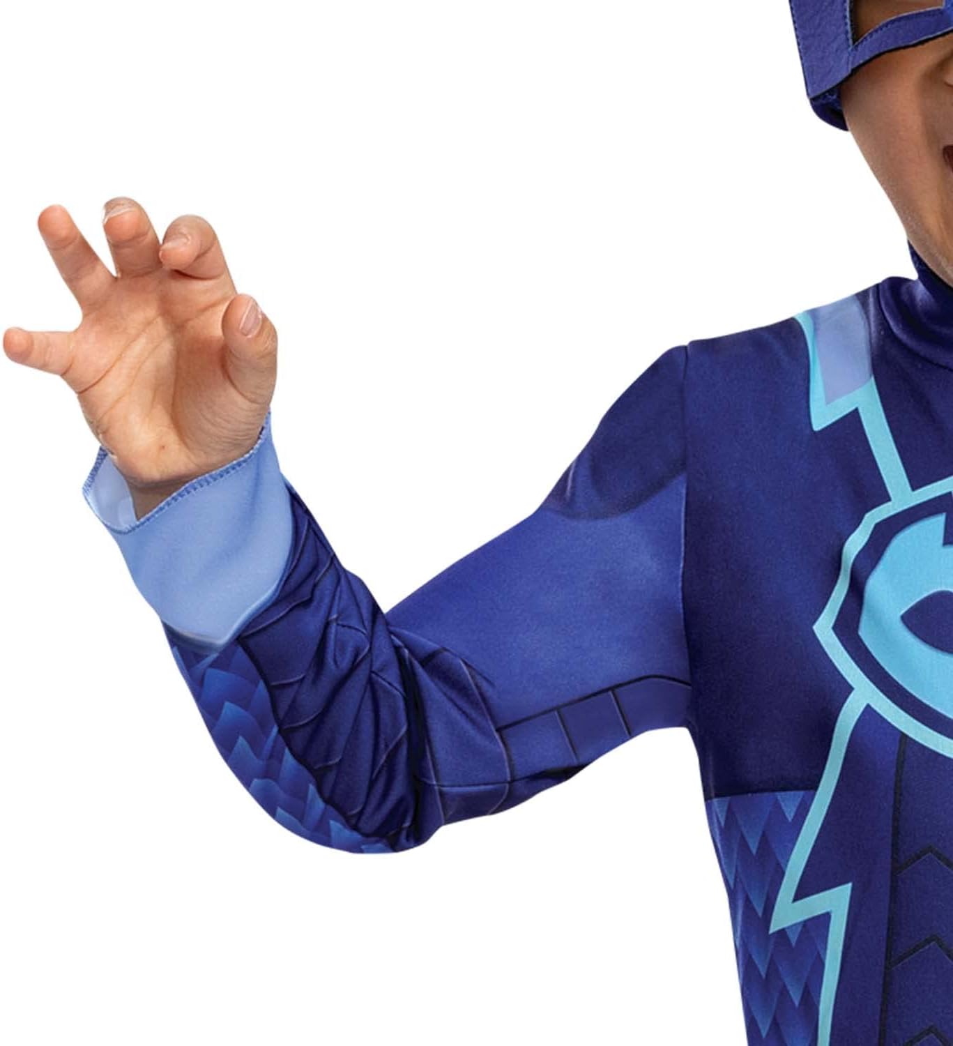 Disguise Catboy Costume for Kids, Official PJ Masks Megasuit Costume Jumpsuit and Mask, Toddler Size Large (4-6)