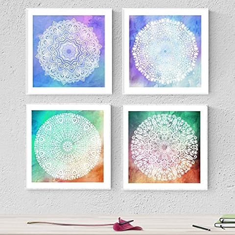 Pack de láminas VERDAD Nacnic con imágenes de mandalas Cover
