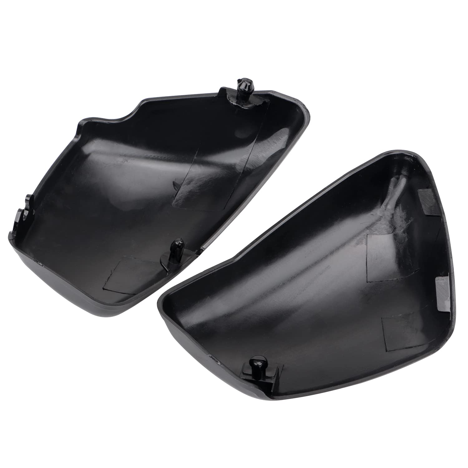 Pannello Batteria Laterale Carena Copertura Protezione Protezione Nero per Virago XV700 750 1000 1100 1984-Up