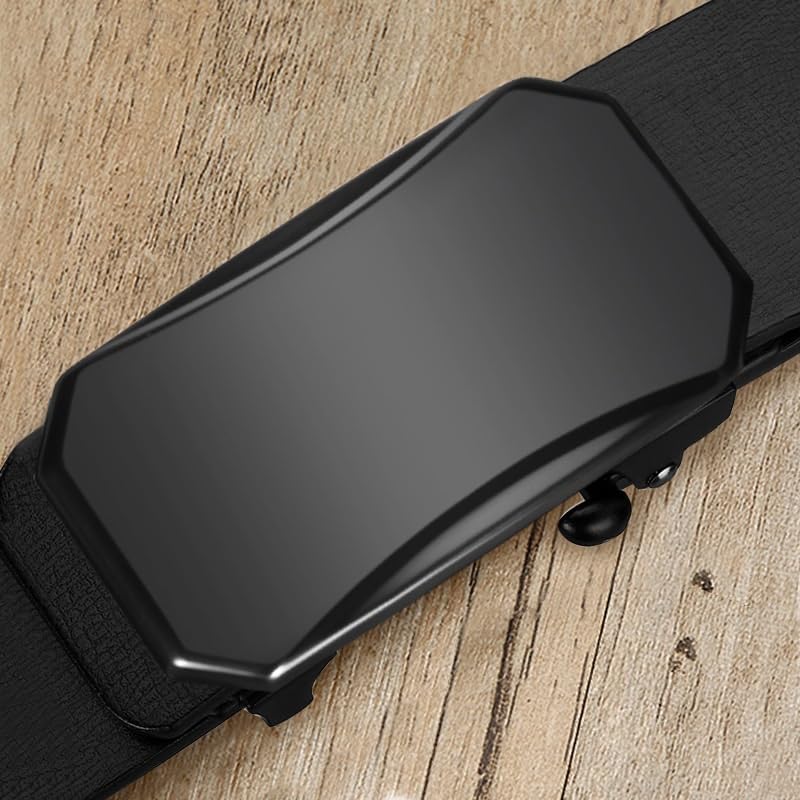 JSEIAJB Men's Leather Belt With Automatic Buckle Cowhide Belt Business Belt4