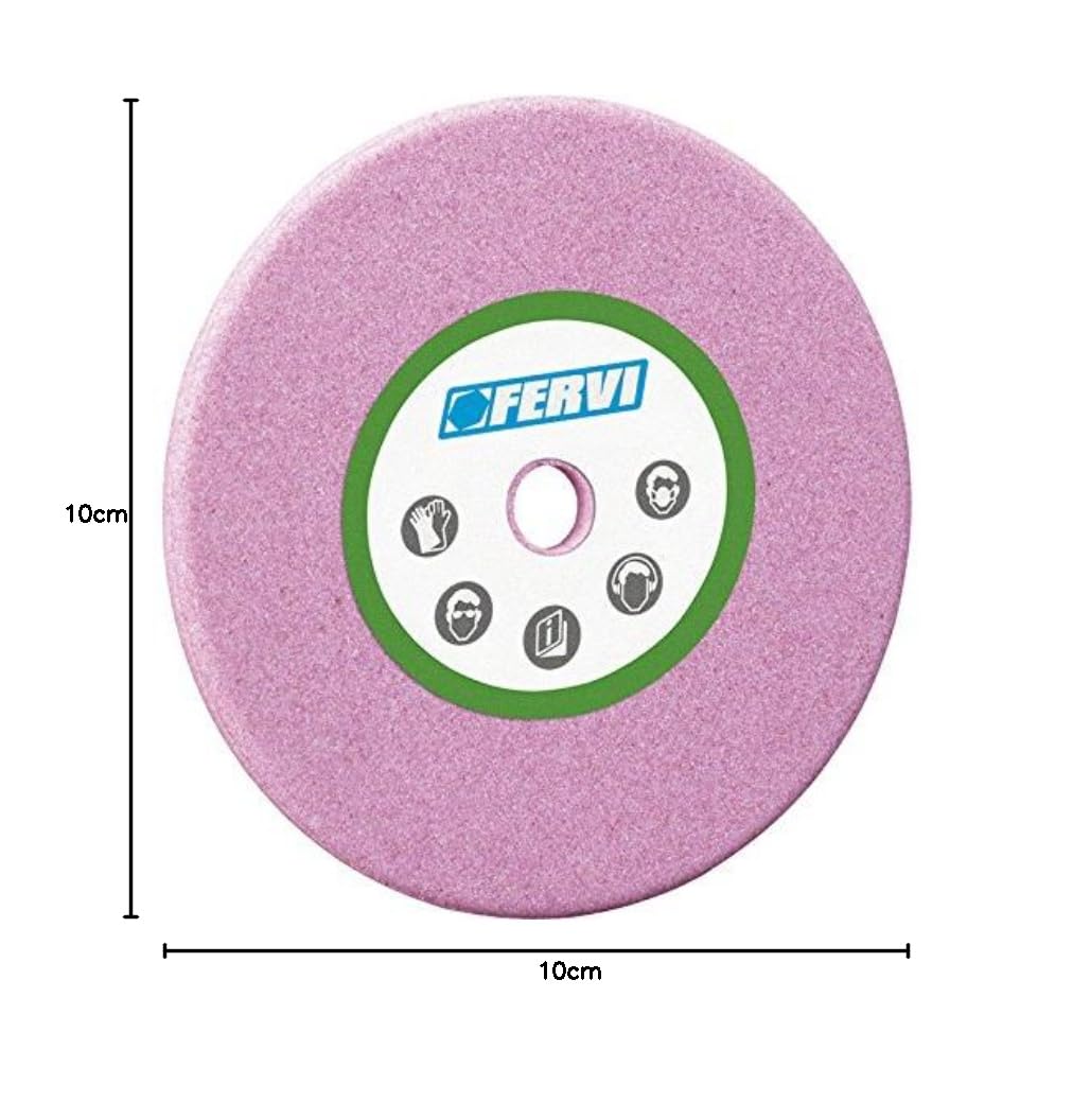 Mola In Corindone Fervi - 100x4.5x10 Mm | Grana GR80 | Made In Italy - Foto 11