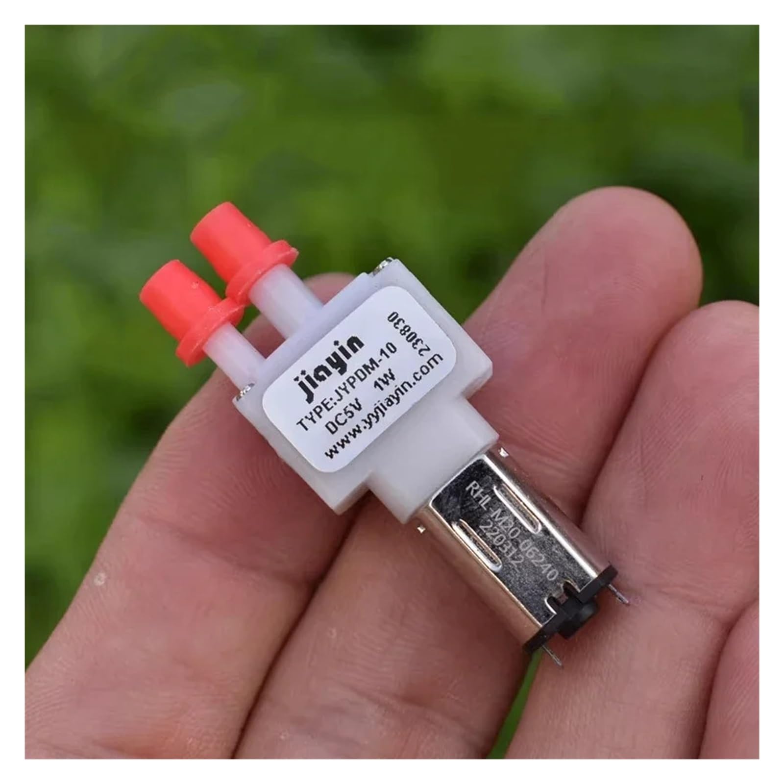 LHAOEEEYG JYPDM-10 M20 Water Pump DC5V 6V Diaphragm Self-Priming Suction Pump Liquid Pump for DIY Sweeper Robot