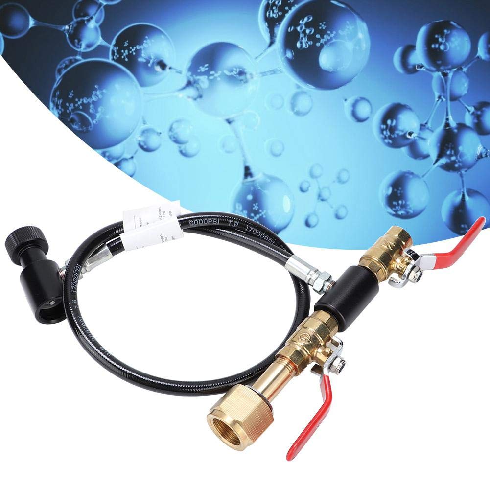 Adattatore per Ricarica bombola CO2 Tubo Flessibile per riempimento Sodastream(36in)