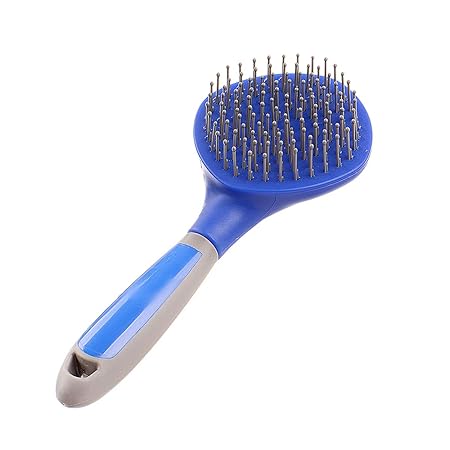BOTH WINNERS Mane and Tail Brush for Horses and Dogs with Soft Touch Grip
