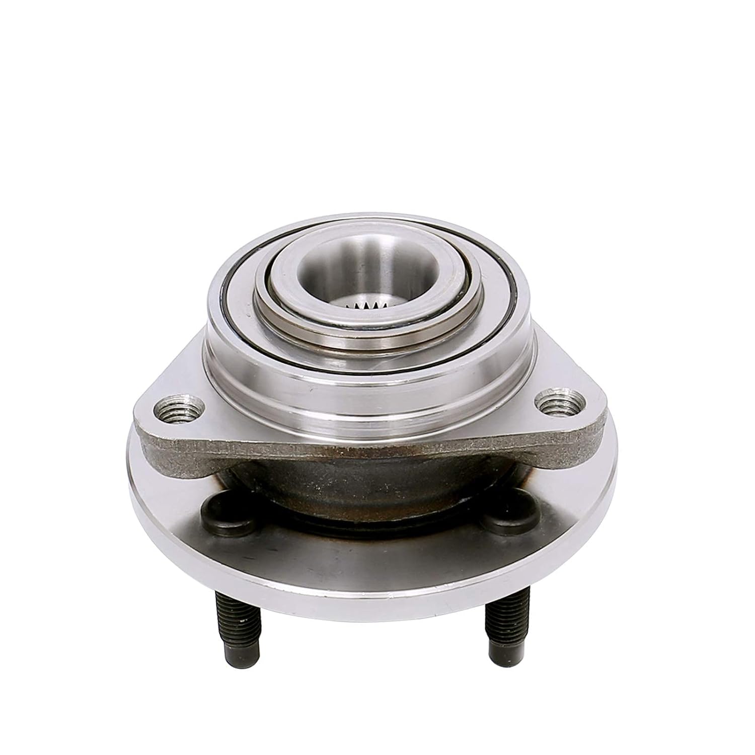 HICKS 513205 Front Wheel Hub Bearing Assembly Compatible with 05-10 Chevy Cobalt, 03-07 Saturn ION, 07-10 Pontiac G5, 4-Lugs Non-ABS Models