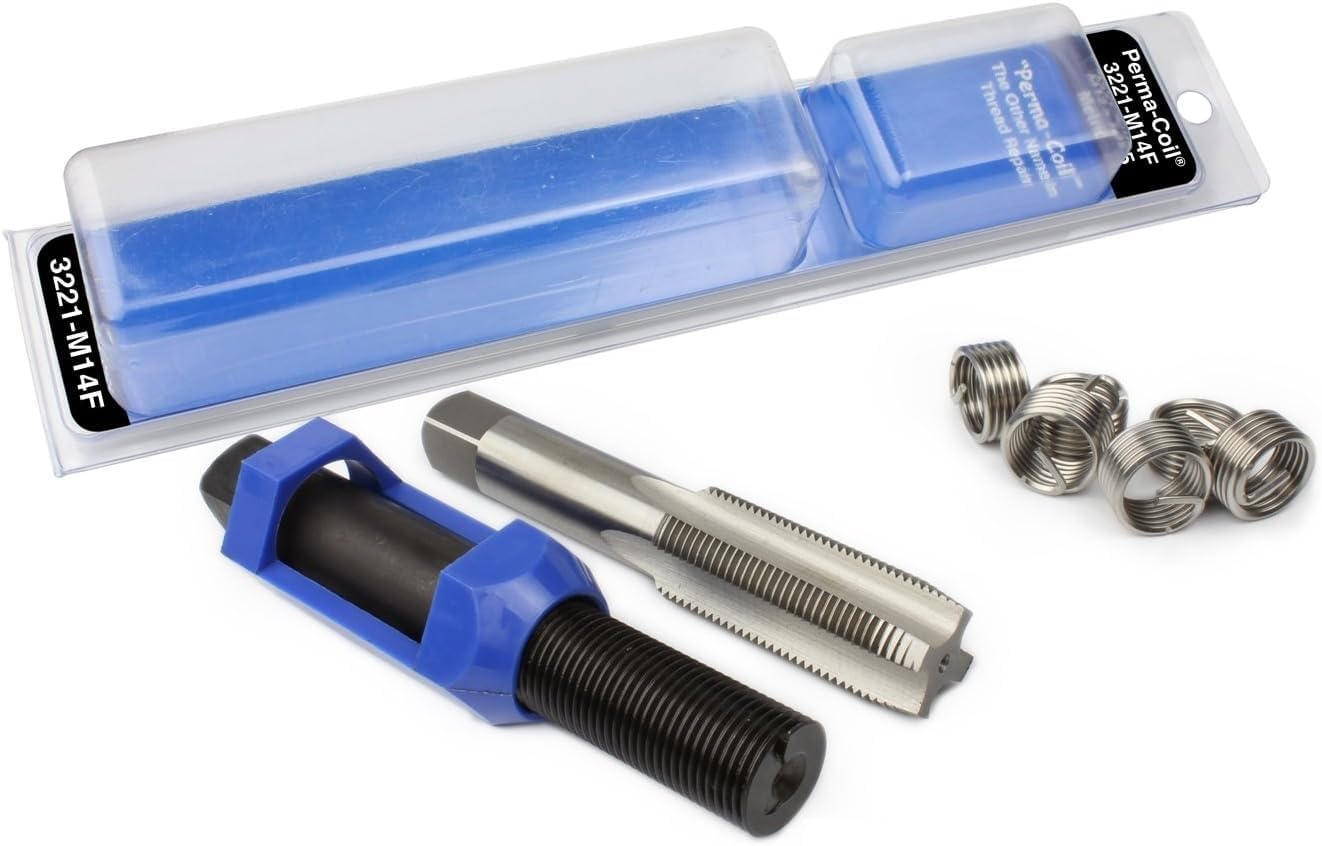 Perma-Coil 3221-M14F Metric Thread Repair Kit M14X1.5 6PC Helicoil 5406-14