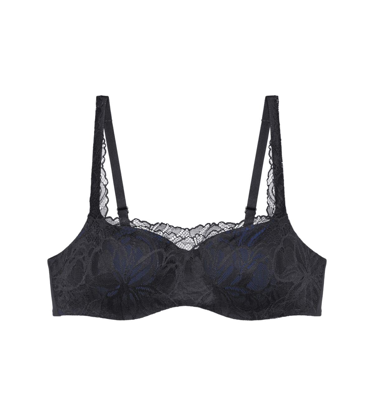 Triumph Damen Spitzen-BH Body Make-Up Illusion Lace Balconette, ohne Bügel, ohne Polsterung, Verstellbare Träger
