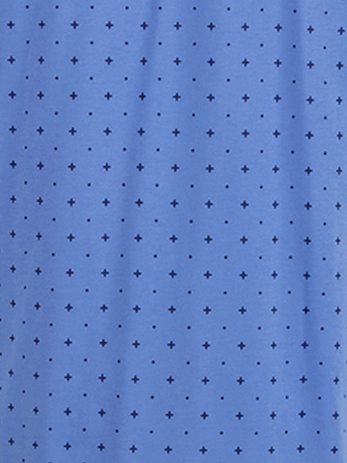 Camicia da notte da uomo, a maniche corte, scollo a V, in cotone con tasca
