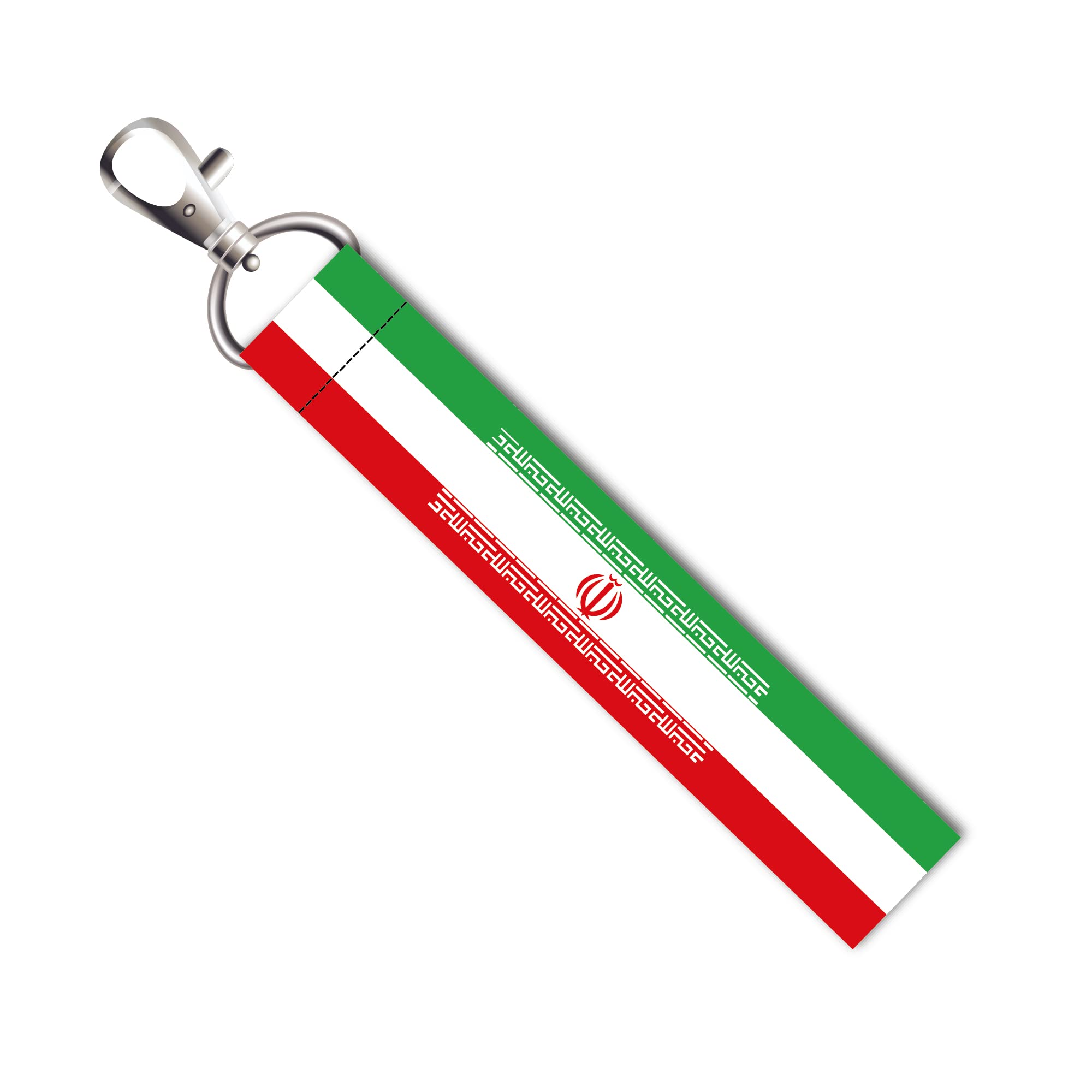 Iran Lanyard Bag Tag with Swivel Lobster for Gift Luggage Bags Backpack Laptop Bags Students Travelers L X H 5 X 0.8 INCH-image-14