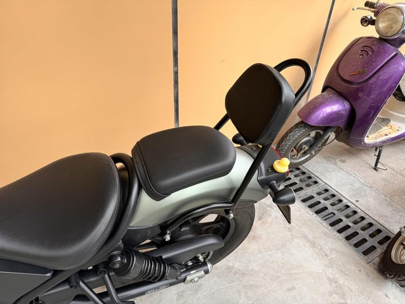 Dossier passager, dossier Sissy Bar, dossier passager arrière, pour H-onda Rebel CMX 300 500 2017-2023