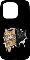 Vista 14 de Cats Torn Cloth Shirt Cute Cat Tshirt Kittens Kitty Case for iPhone 17