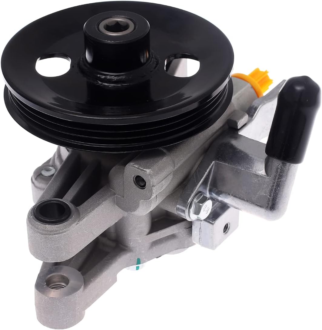 AUQDD 21-5440 New Power Steering Pump (For 2.0L 1975cc) Compatible With 2004-2009 Kia Spectra Spectra5,05-10 Sportage /05-09 Hyundai Tucson (Power Assist Pump Replace 96-05440 571002F151 571002E000)
