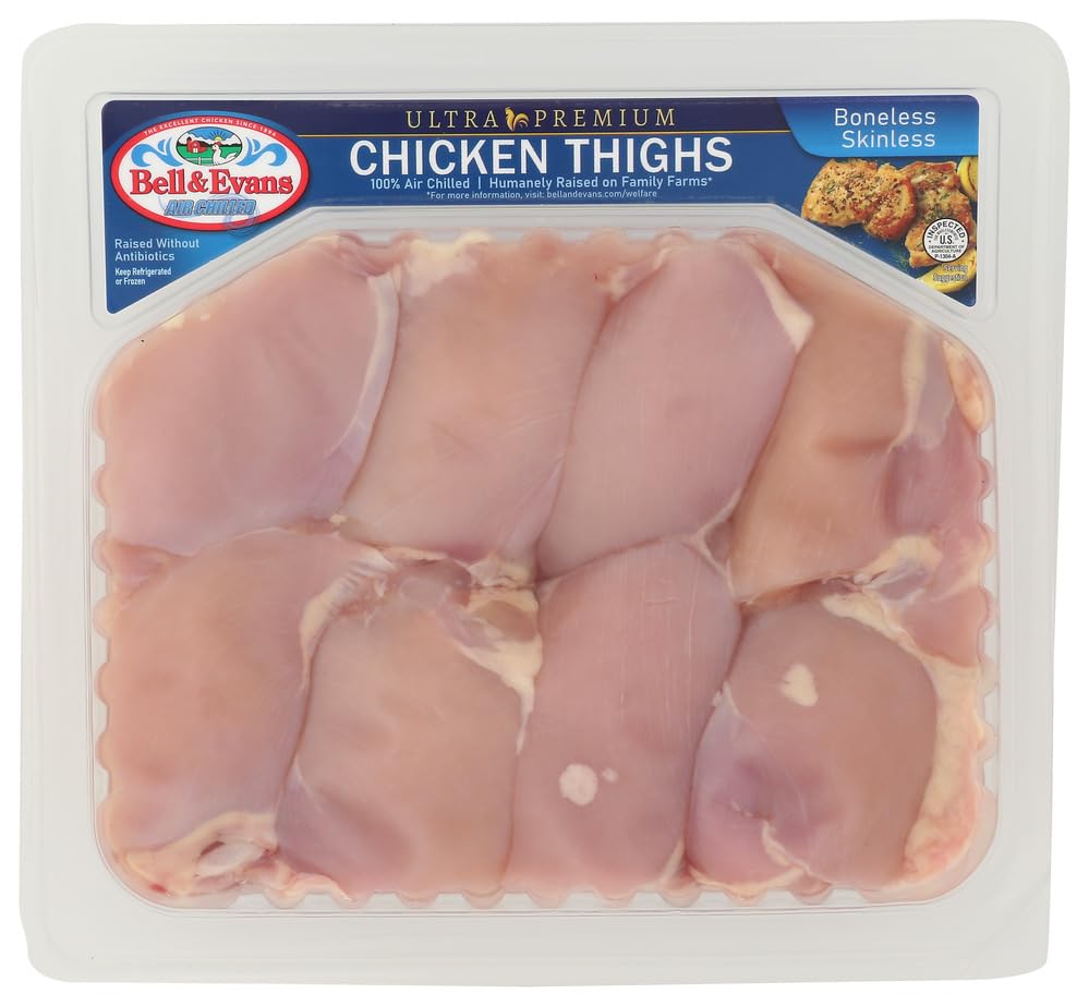 Bell Evans Boneless Skinless Chicken Thighs