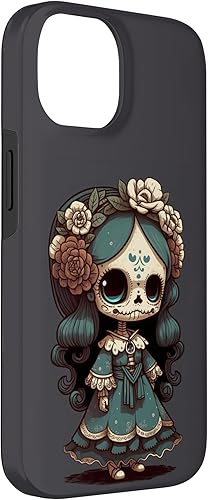 Miniatura 6 de Funda para iPhone 12 Mini Chibi La Calavera Catrina con diseño de muñeca Dia De Los Muertos