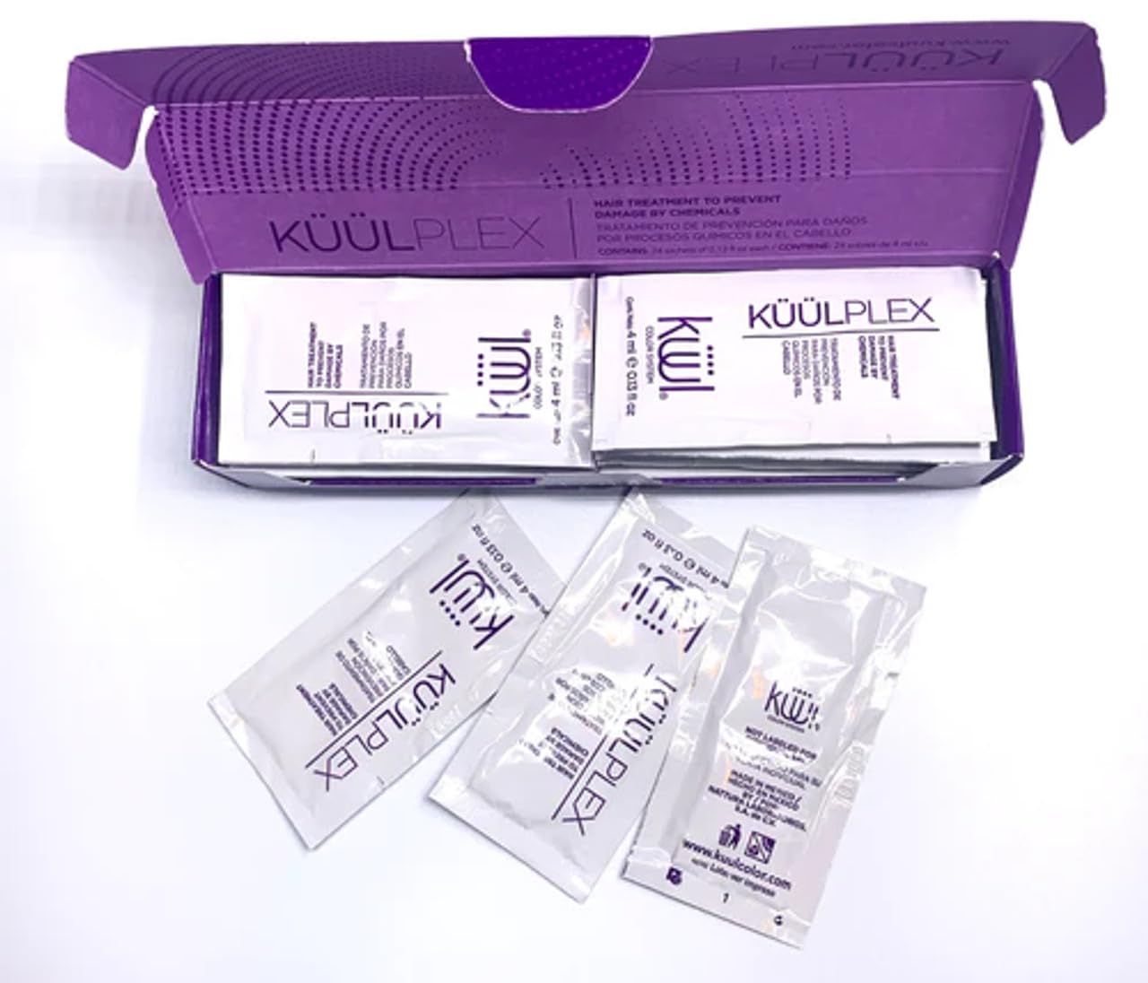 PLEX Hair Treatment System, Chemical Damage Prevention, 24 Treatment Packs