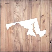 Vista 2 de Silueta del estado de Underground Printing - Calcomanía de vinilo de orgullo del estado de EE.UU.