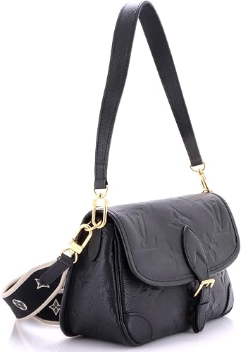 Pre-Loved Diane NM Handbag Monogram Empreinte Giant, Black