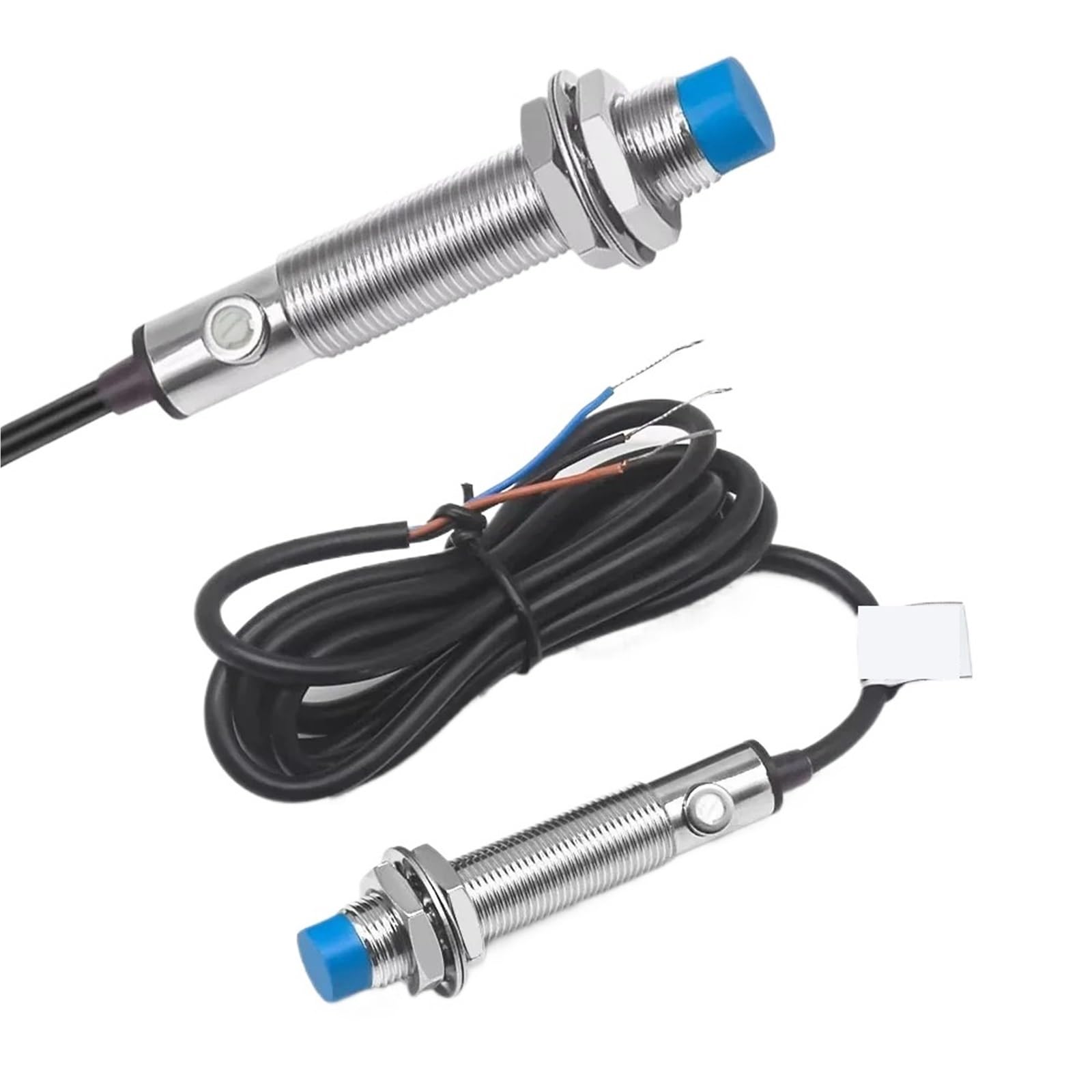 Interruptor de proximidad capacitivo M12 para control de llenado de agua de 3 hilos 4