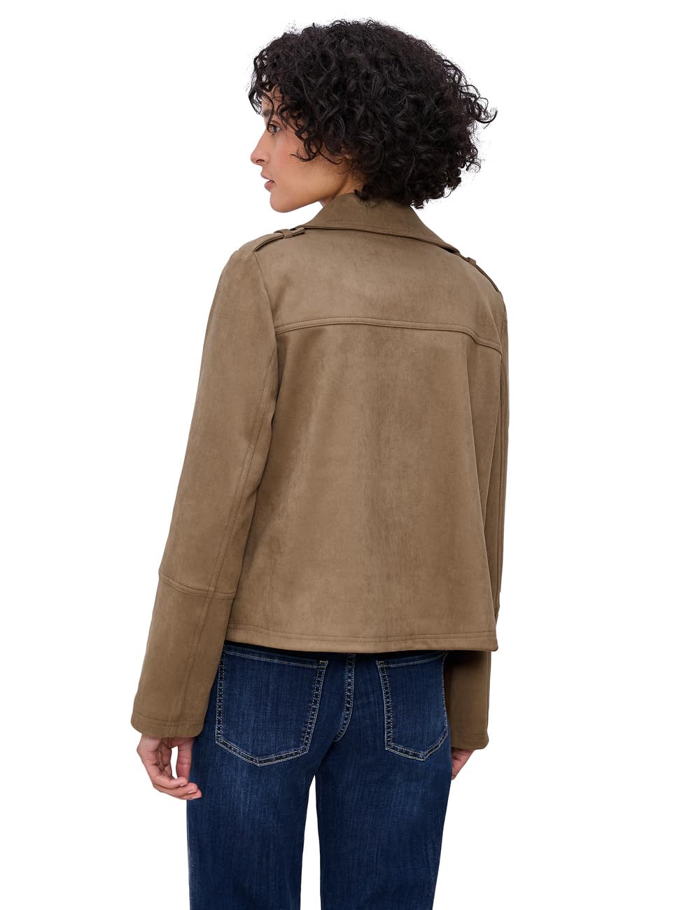 Street One Damen 2005511 Trenchcoat aus Velours (1er Pack)