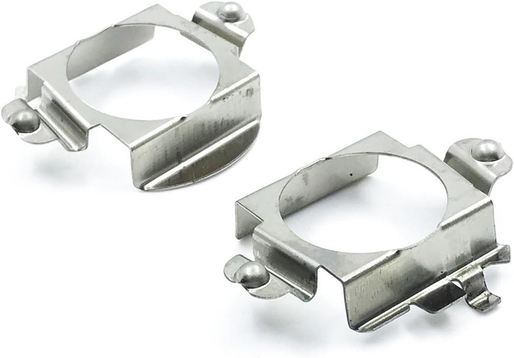 SOCAL-LED LIGHTING H7 LED Adapter Headlight Bulb Holder Retainer Clip fit for Benz C B GLA GLS ML Series, For d Edge, Pack of 2