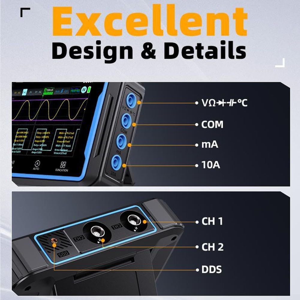 Side ports of YXJPP 2C53P Digital Oscilloscope