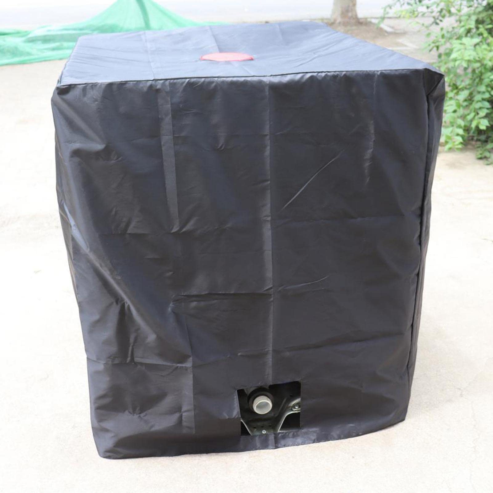 10 fundas IBC para depósito de agua, tela 210D, cubierta para tanque de agua IBC, capucha protectora a prueba de polvo, cubierta de tanque de agua de aislamiento térmico para 1000 L, sin formación de