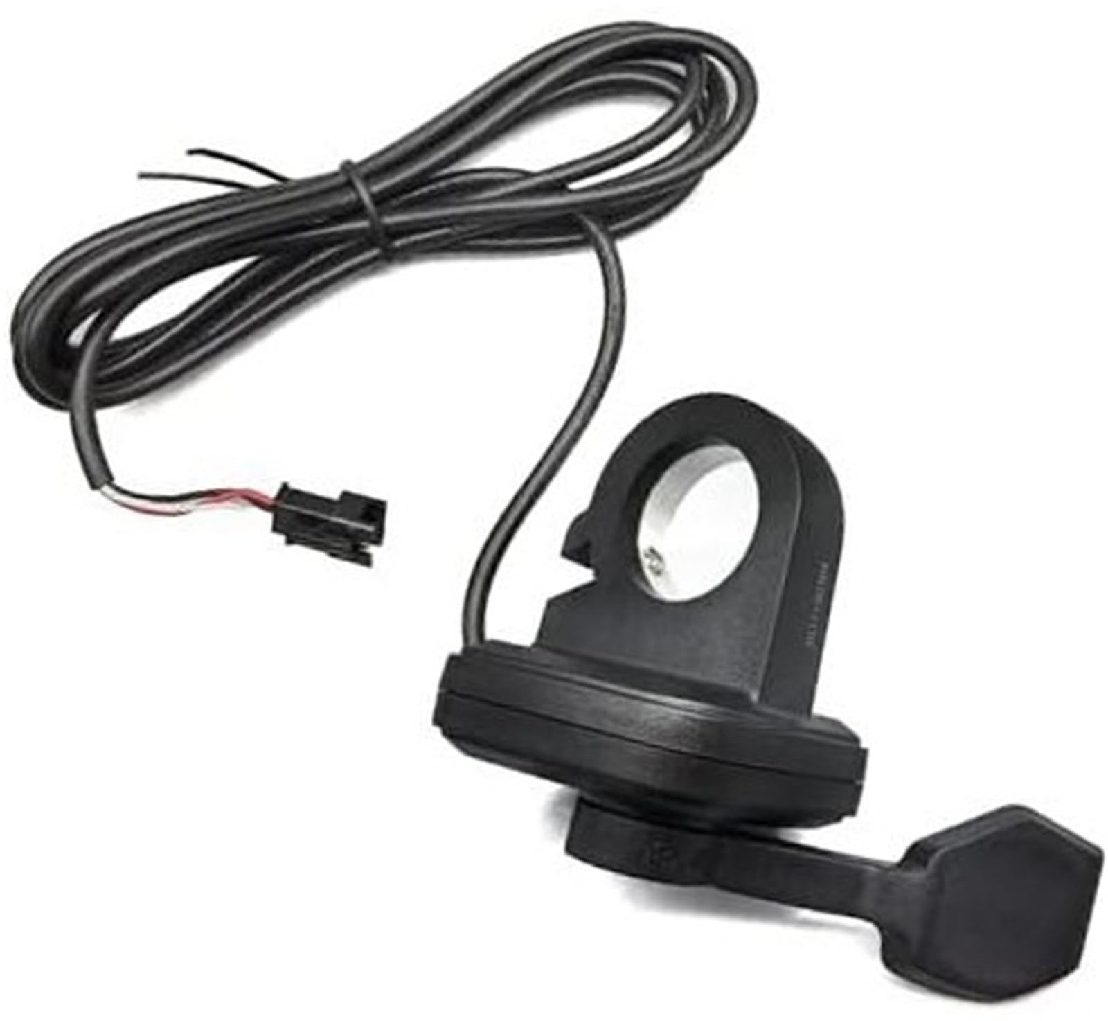 E-Bike 108X Controllo della velocità dell'acceleratore a pollice sinistro Connettore impermeabile a 3 pin 12V 24V 36V 48V 72V, for monopattini elettrici ed EBike Acceleratore a pollice per sco