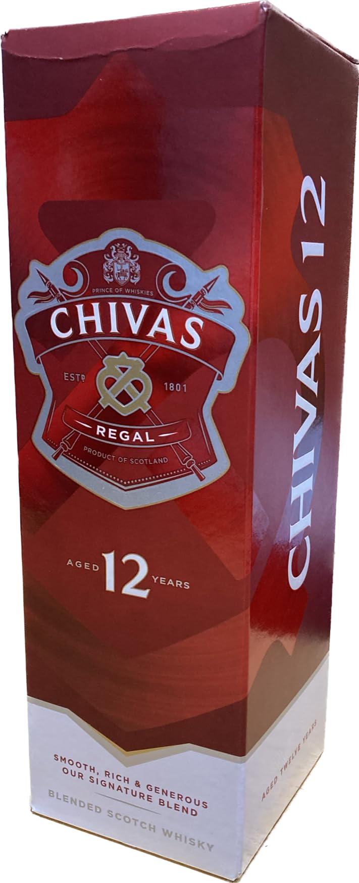 Amazon.co.jp: シーバスリーガル 12年 40度 1000ml 並行 箱入 : 食品