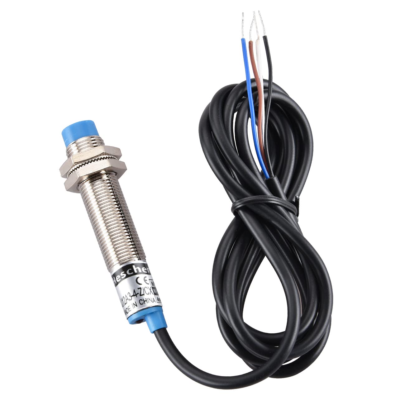 Heschen Induktiver Näherungssensor PL-08P - 8mm Reichweite, PNP NO, DC 10-30V Für Automation Annäherungssensor PNP