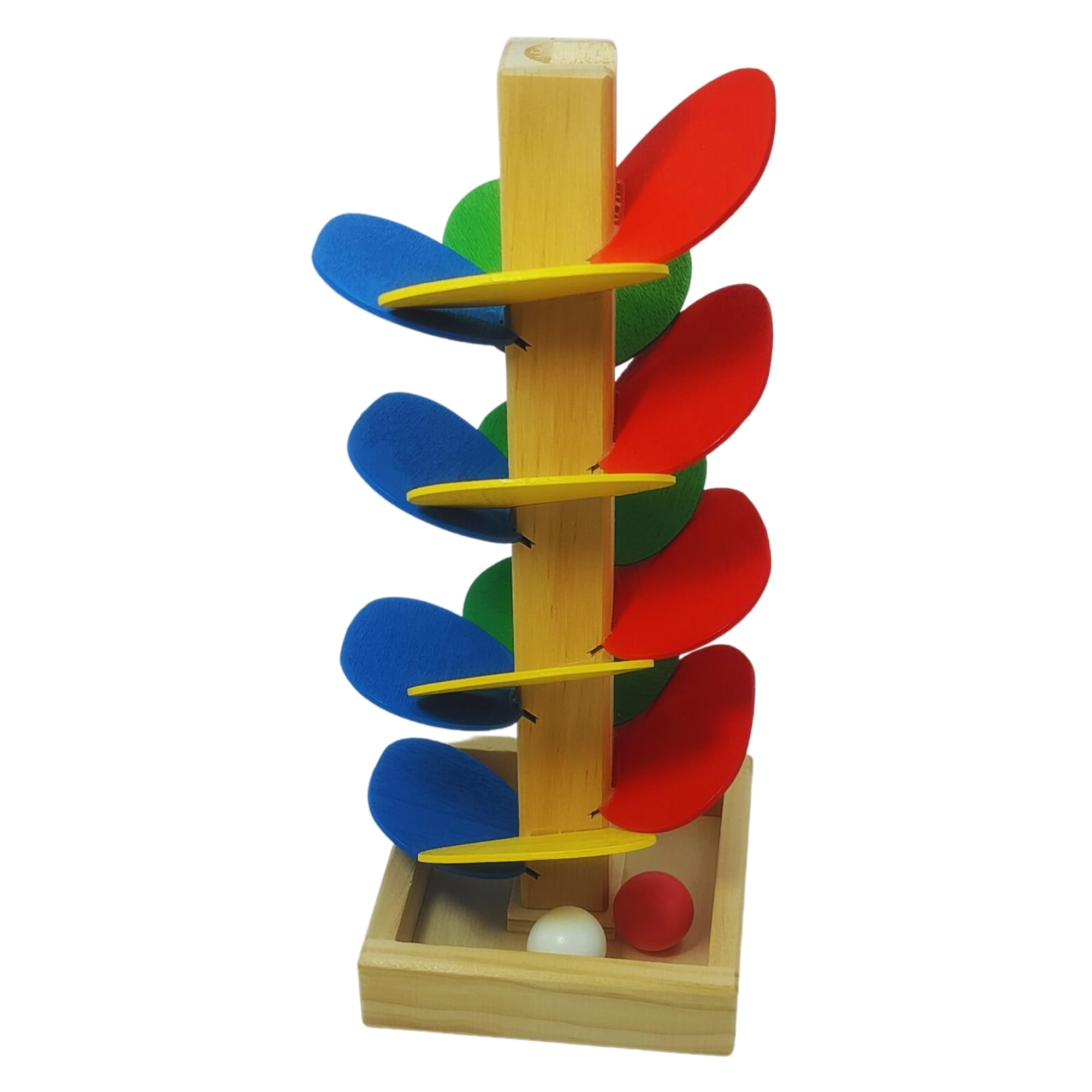 TinyAnt Wooden Tree Game – Marble Ball Run Track for Kids & Adults | Fun Office Desk Game & Birthday Gift | Wooden Toy for 3+ Years-image-18