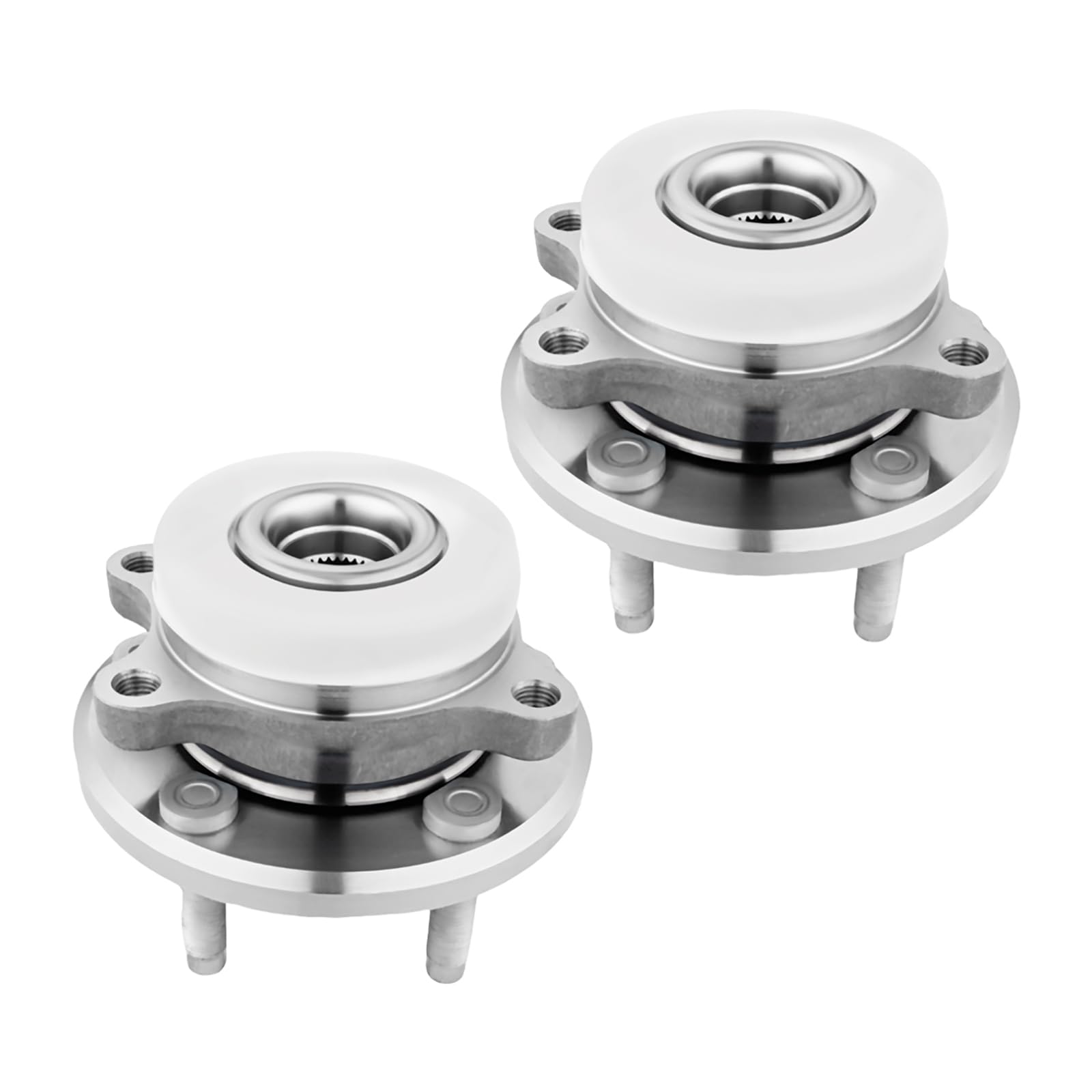 PM Auto Rear Wheel Hub Bearings Assembly Replacement for 2010-2018 Ford Taurus, Wheel Bearing Hubs Pair of 2