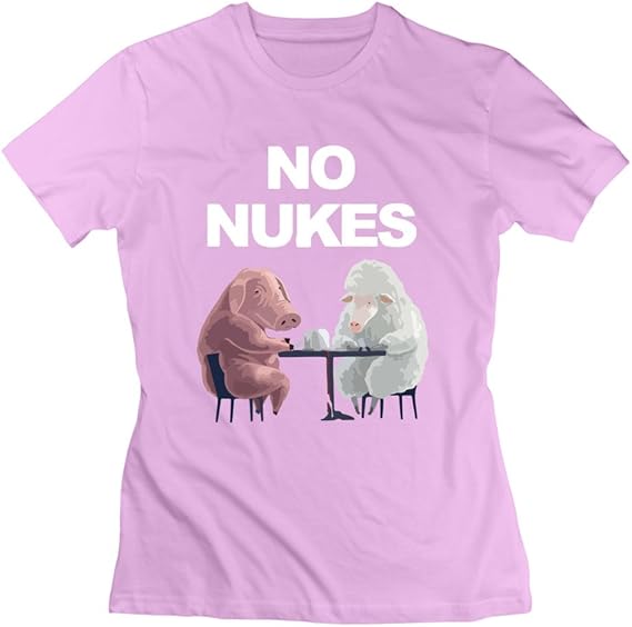 Amazon 女 半袖 豚 羊 放射能汚染 奇形動植物 オリジナル ティーシャツ Xxl Tシャツ カットソー 通販