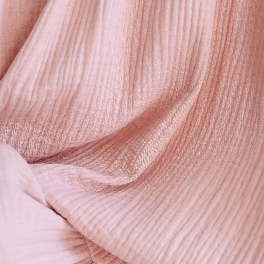 Camicia da Notte Donna - Camicia da Notte da Donna Primaverile Ed Estiva Gonna Lunga in crêpe di Cotone Gonna Dolce Principessa A Maniche Lunghe Taglie Forti da Donna