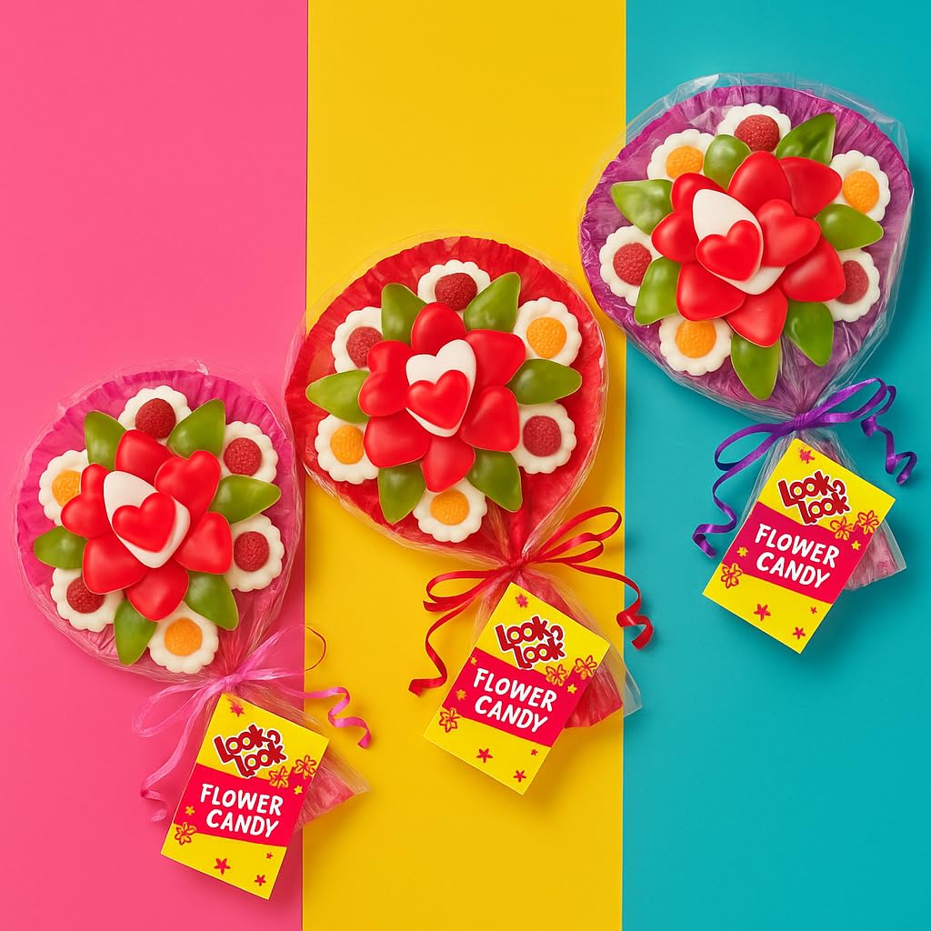 Look-O-Look - Candy Flower - 145gr