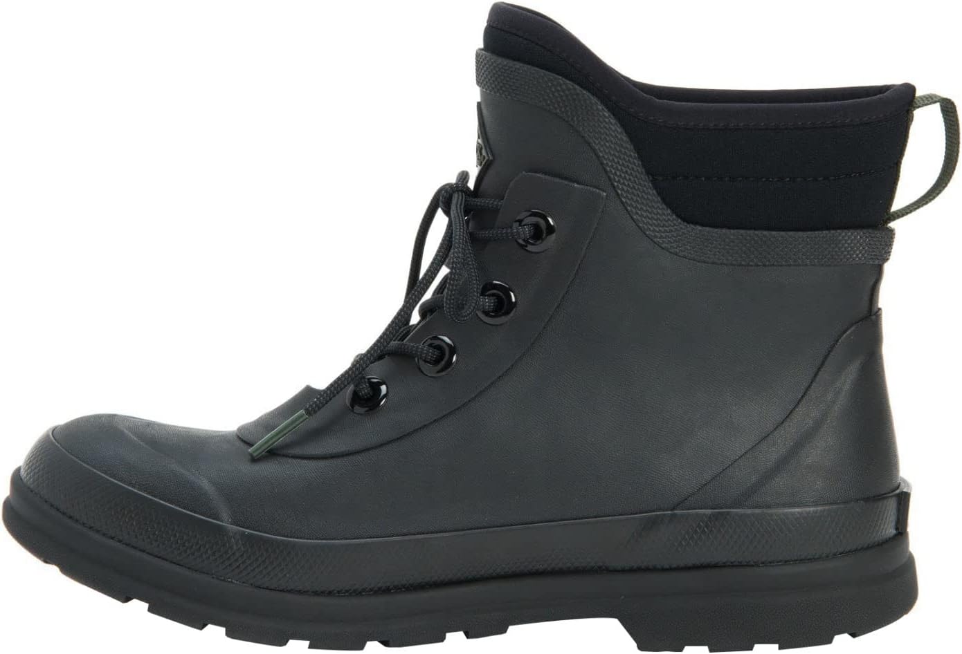 Muck Boot womens Muck Originals Lace Up Rain Boot, Black, 5 US