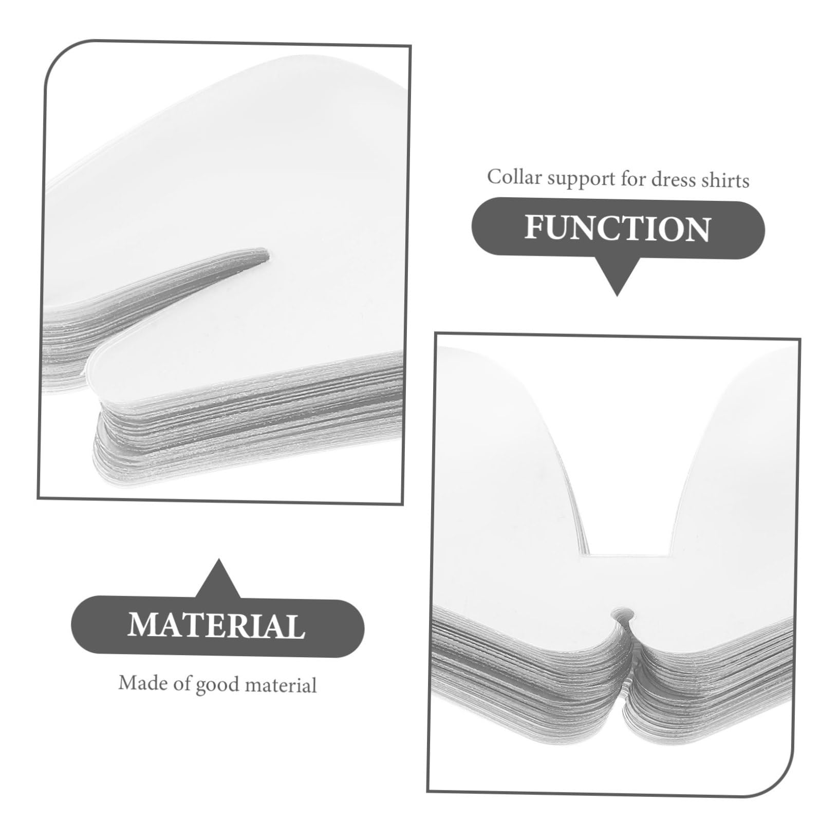 Healeved Refuerzos De Cuello Para Hombre Imanes De Sujeción Del Collar Cuello De Camisa Zafle De Camisa El Cuello Se Queda Soporte De Cuello Para Hombres El Plastico