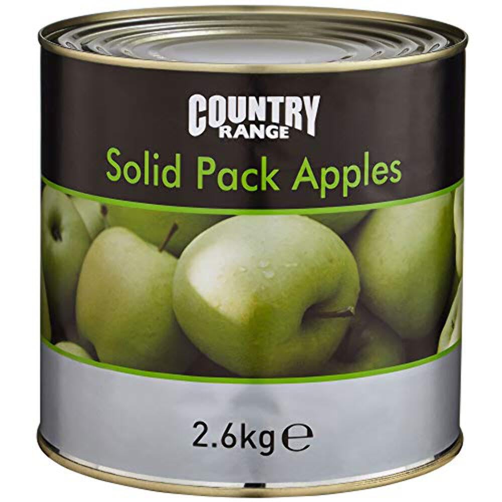 Country Range Apples Tinned Solid Pack - 1x2.6kg