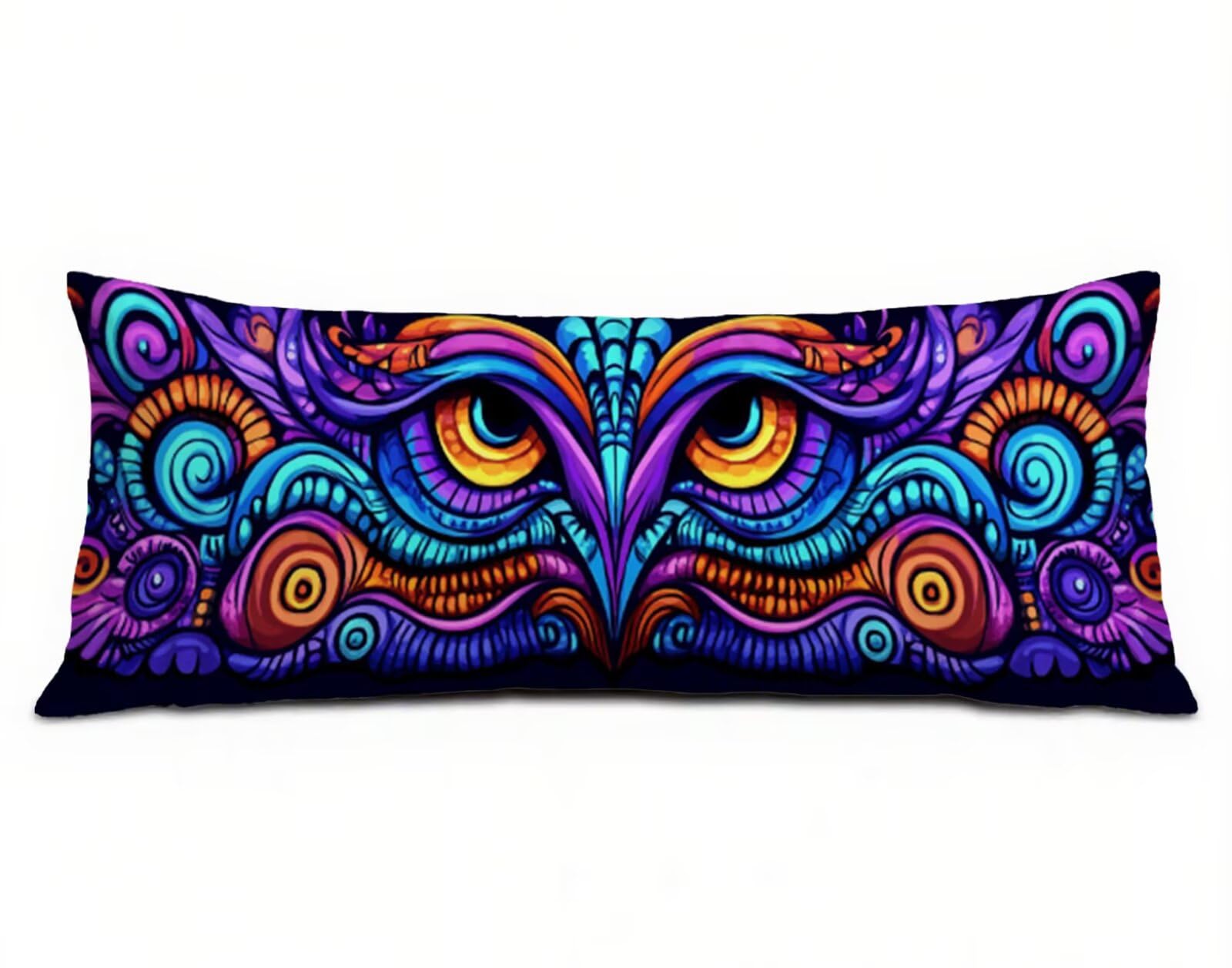 Poszewka na poduszkę 180 cm Sen Poszewka na poduszkę 60 x 180 cm, Mandala Poszewki na poduszki Miękkie Pościel Poprawiają jakość snu, z niewidocznym zamkiem błyskawicznym, Wystrój domu na sofę R-3080