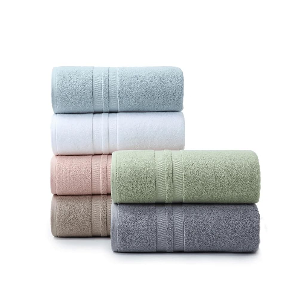 Juego de toallas de baño estilo hotel en algodón absorbente de tacto suave