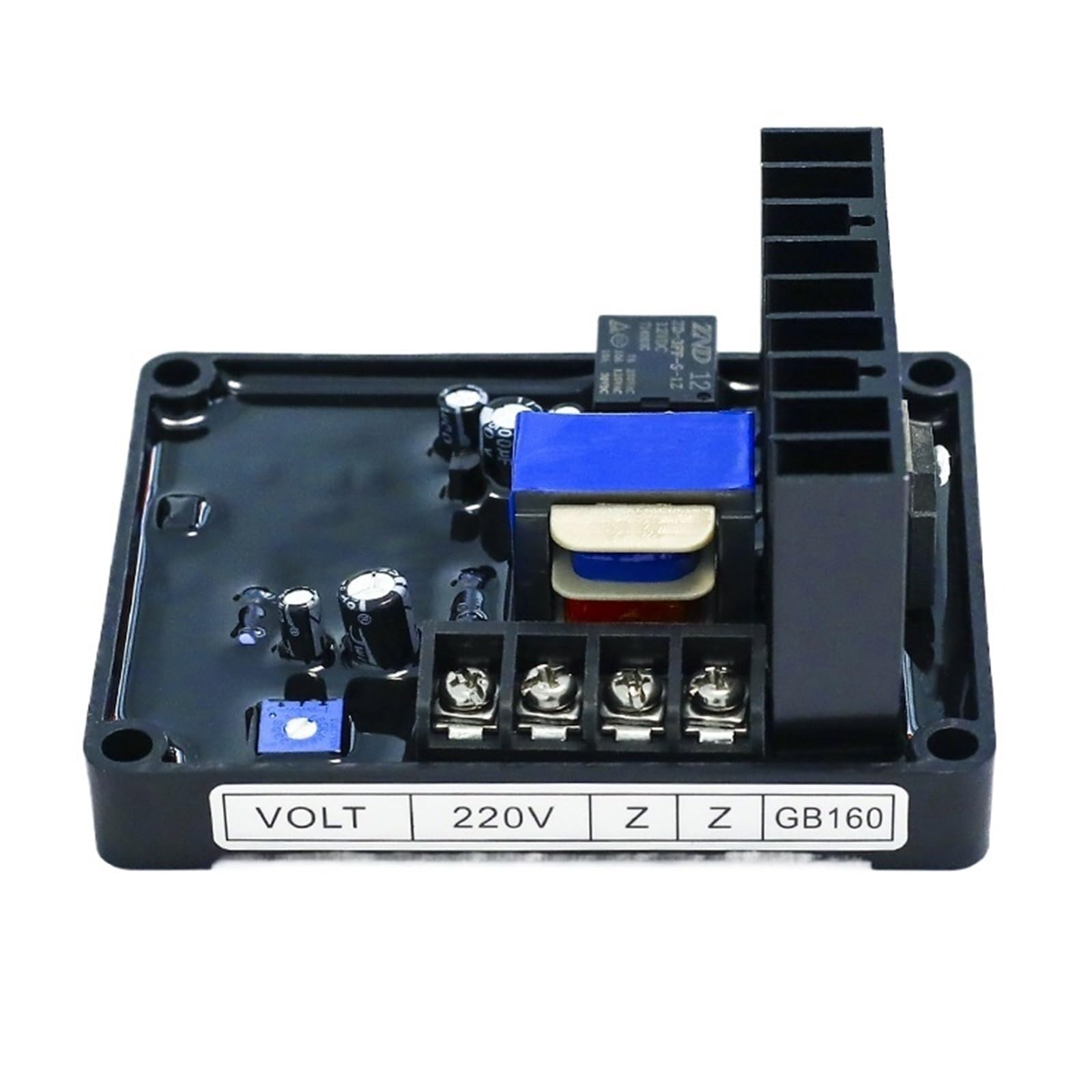 Regulador de voltaje automático GB160 Monofásico Regulador de voltaje automático trifásico GB170 for generador de escobillas(GB170)