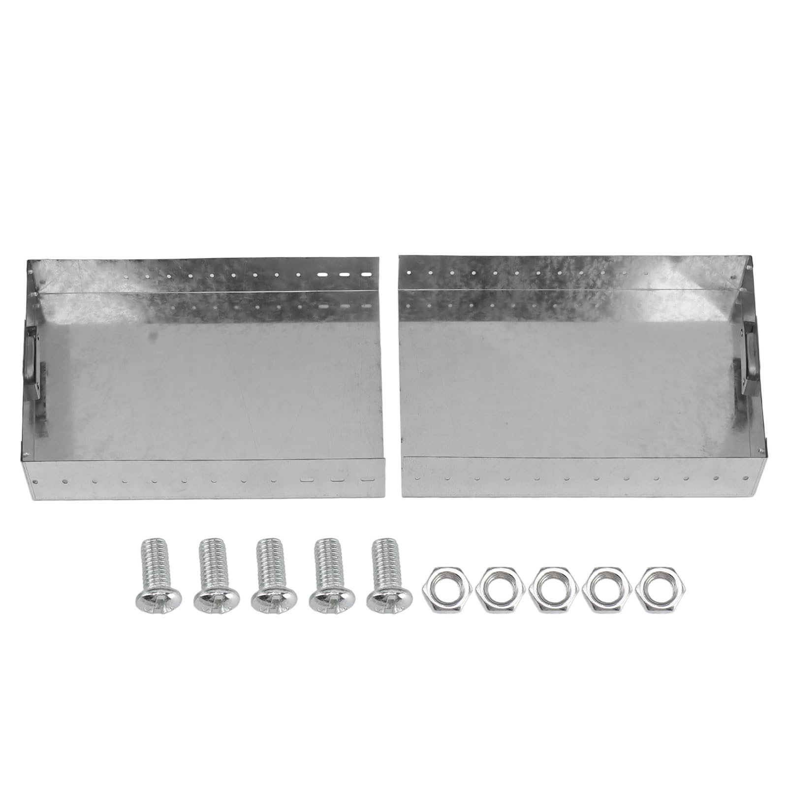 Zerodis Bandeja Extensible para Chimenea, Cenicero Ajustable de Acero Galvanizado con Asas Soporte para Brasas para el Hogar y la Sala de Estar