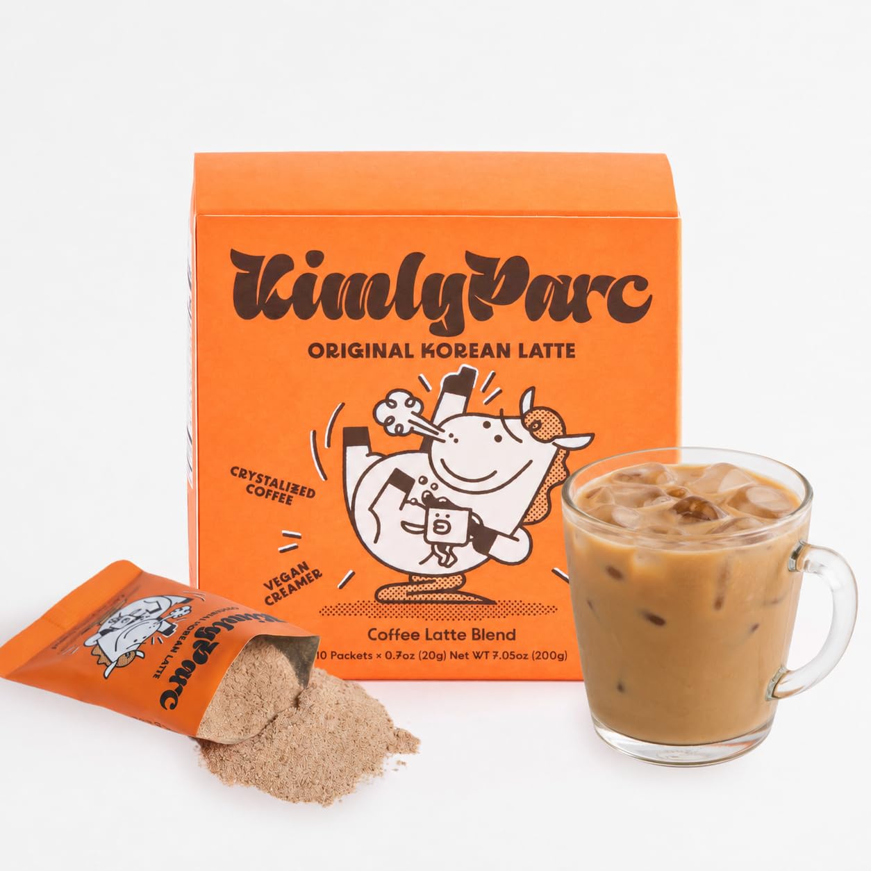 Amazon.com : KimlyParc Vegan Korean Instant Coffee Mix (10 Packets