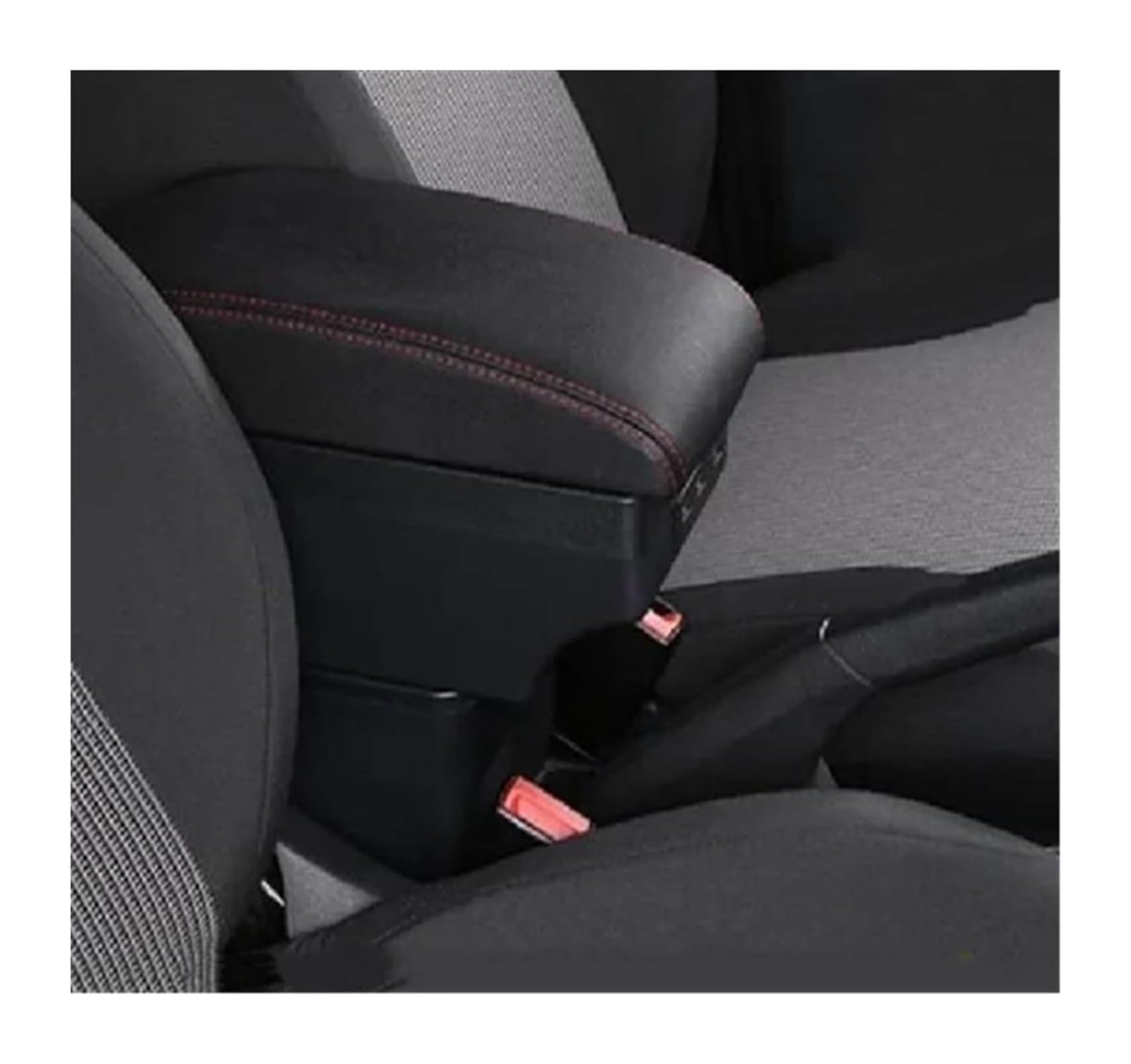 Hckclmbmzw C3 7Usb For Peugeot 1007 Car Armrest Box Central Console Storage Retrofit Interior Accessories Car Armrest Center Console(C3 7Usb)