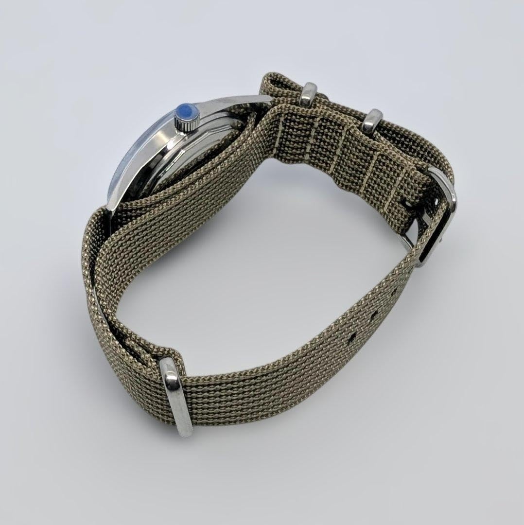 Amazon.co.jp: 手巻き ミリタリーウォッチ 36mm ヴィンテージ 英軍風 