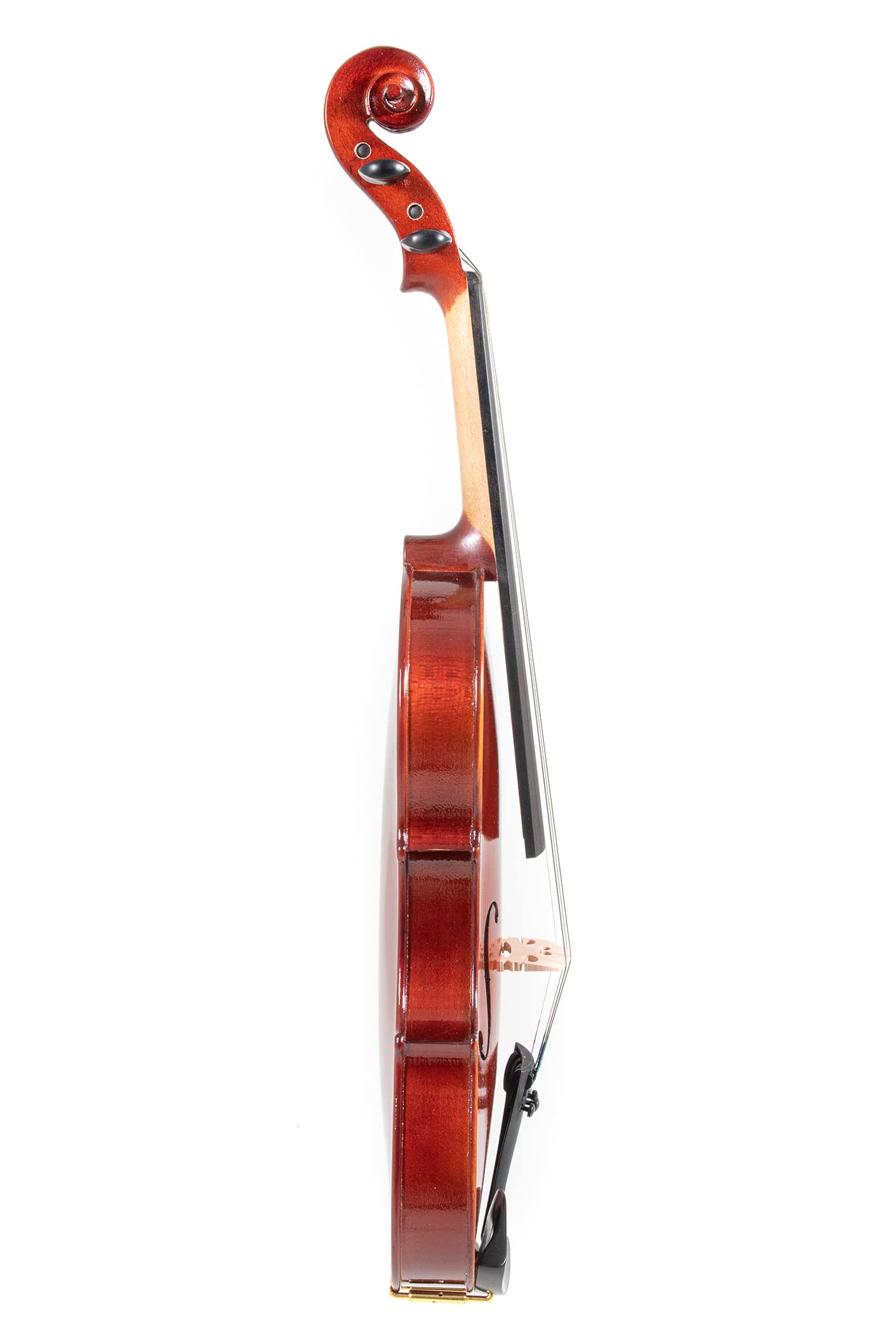 PURE GEWA Violingarnitur EW Ebenholzgarnitur - Violine 4/4, Set spielfertig inkl. Koffer, Bogen, Kolofon, Kinnhalter, Feinstimmsaitenhalter