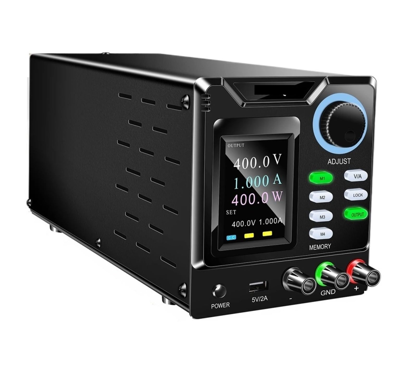 Regulowany programowalny zasilacz sieciowy 400 V 1A 30 V 10 A z interfejsem RS-232, automatyczna kontrola napięcia zasilania (400 V 1 A RS232)