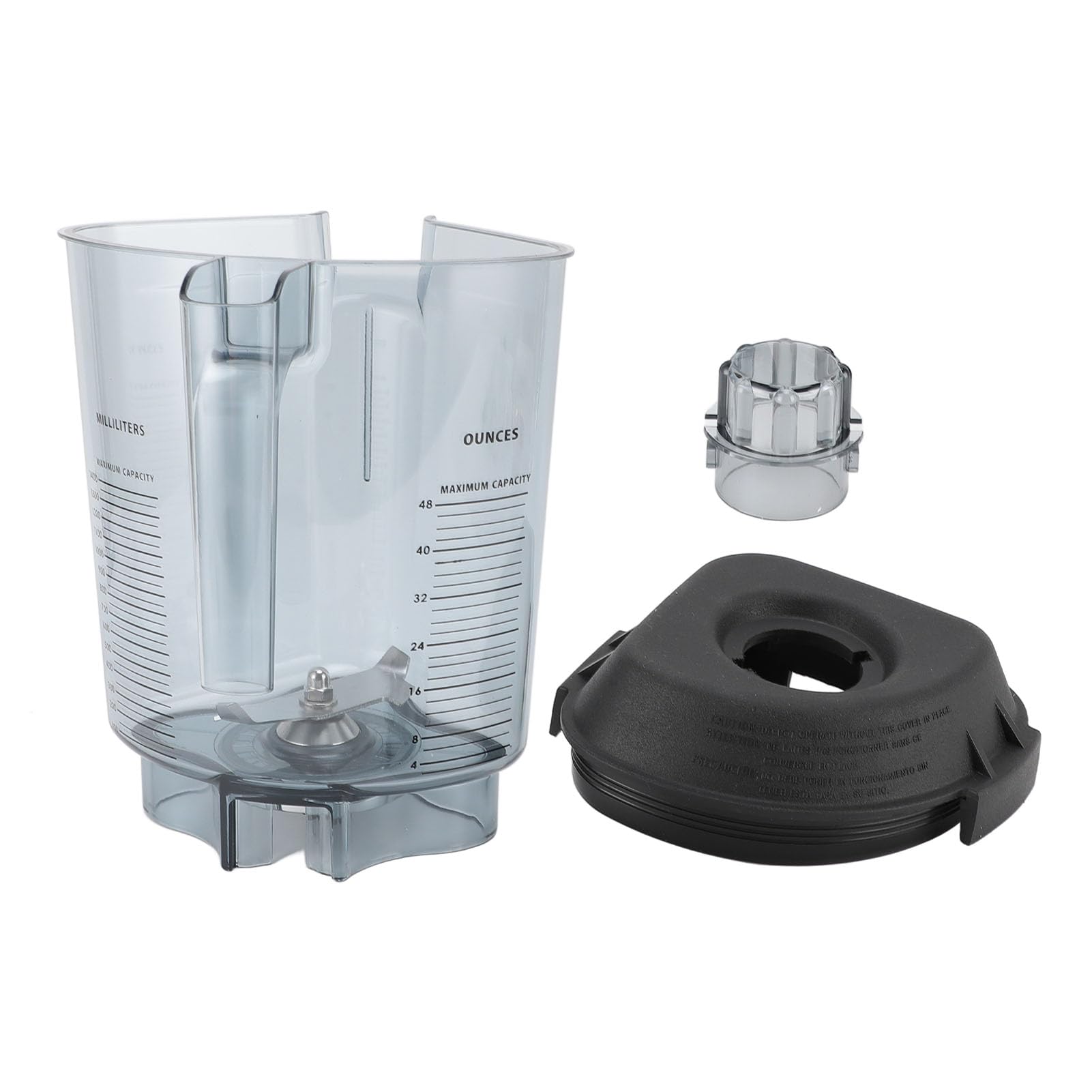 Fabater Pichet Mélangeur pour Touch and Go/pour Blending Station Advance/pour The Quiet One Blender, Récipient de Mélangeur en Pot de 48 Oz avec Lames en Acier Inoxydable, Accessoires de