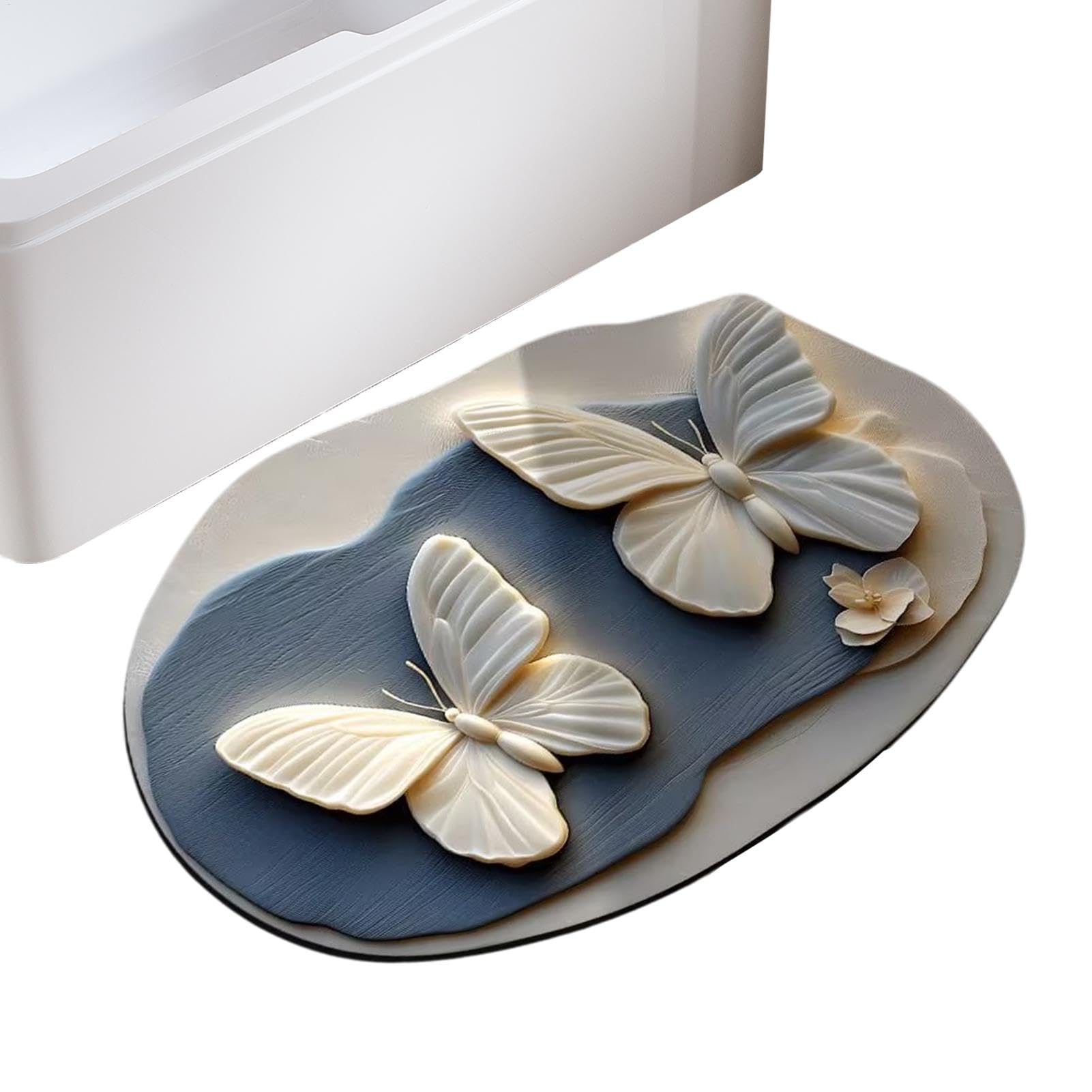Tapis de sol papillon antidérapant pour éviter les glissades dans la cuisine