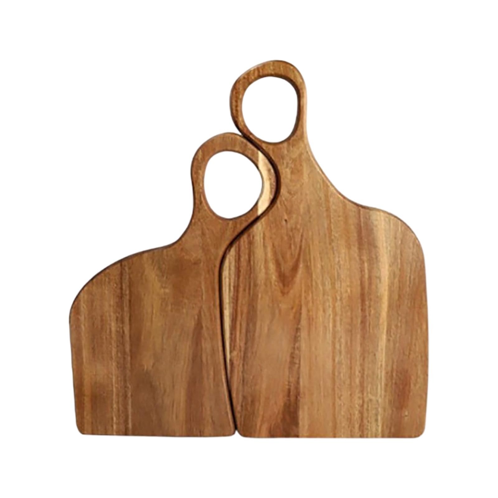 Planche à découper en bois noble au design créatif et polyvalent